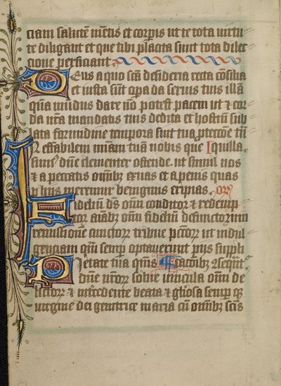Decorated Text Page by Unknown artist