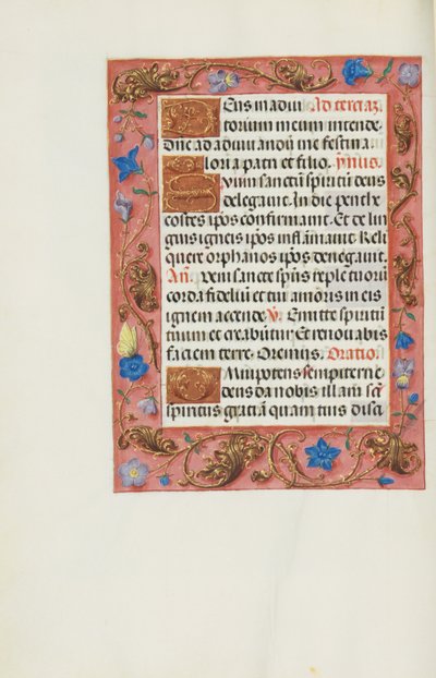 Decorated Text Page by Unknown artist