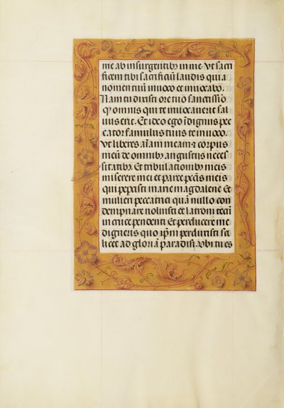 Decorated Text Page by Unknown artist