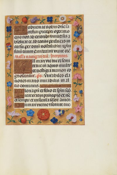 Decorated Text Page by Unknown artist