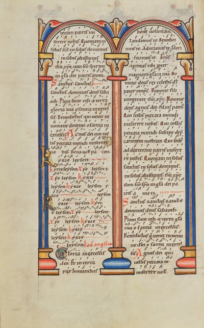 Decorated Text Page by Unknown artist