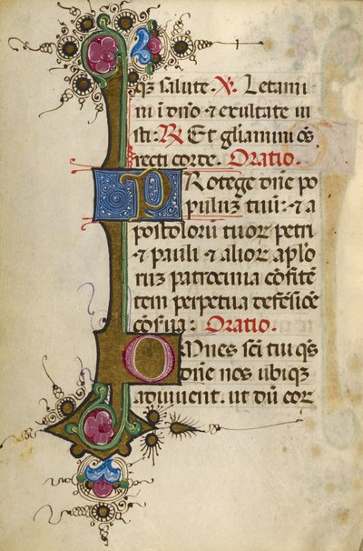 Decorated Text Page by Unknown artist