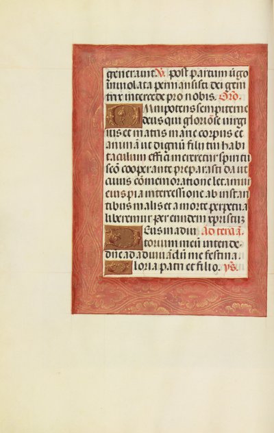 Decorated Text Page by Unknown artist