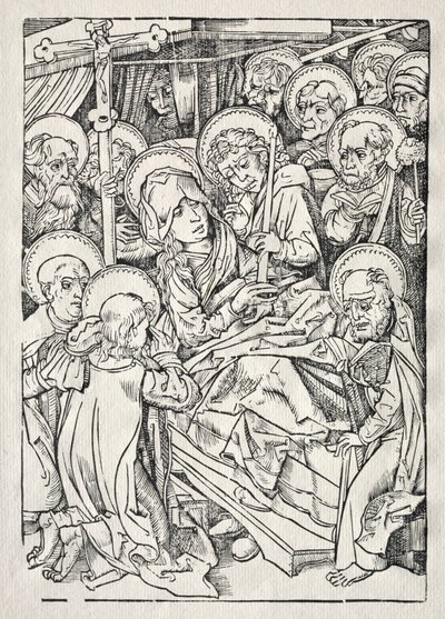 The Death of Mary by Unknown artist