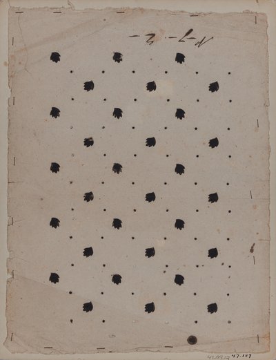 Design Drawing, late 18th century by Unknown artist