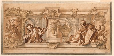 Design for a Ceiling Frieze by Unknown artist