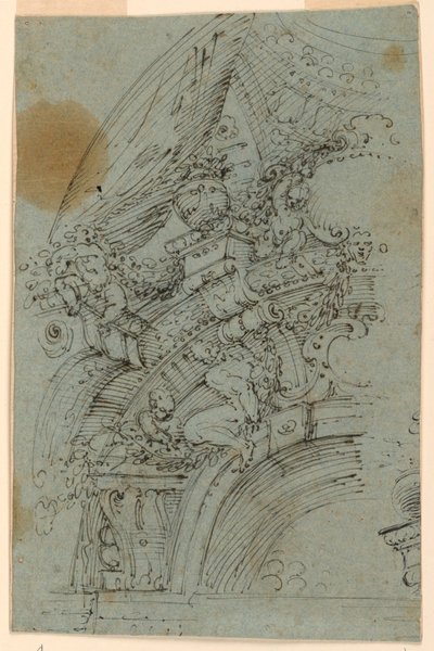 Design for a Domed Ceiling by Unknown artist