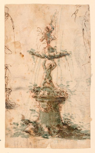 Design for a Fountain by Unknown artist