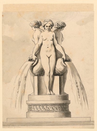 Design for a Fountain by Unknown artist