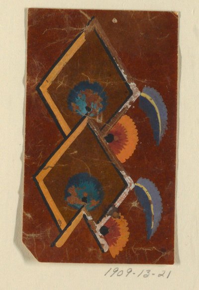 Design for a Woven Fabric by Unknown artist