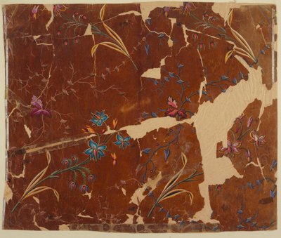 Design for a Woven Fabric, Fragment by Unknown artist