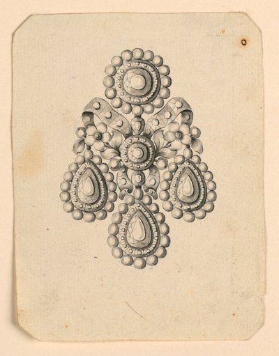 Design for an Earring by Unknown artist