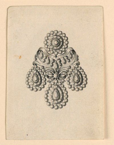 Design for an Earring by Unknown artist