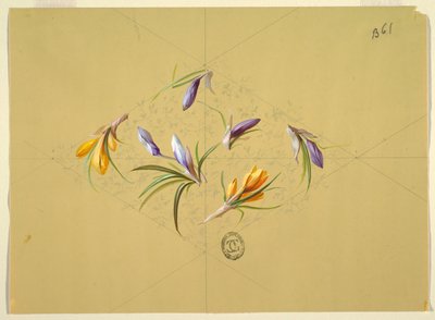 Designs for Wallpaper and Textiles: Flowers by Unknown artist