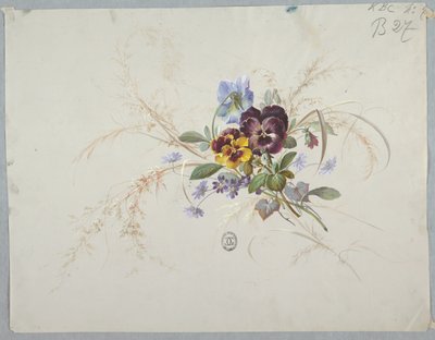 Designs for Wallpaper and Textiles: Flowers by Unknown artist