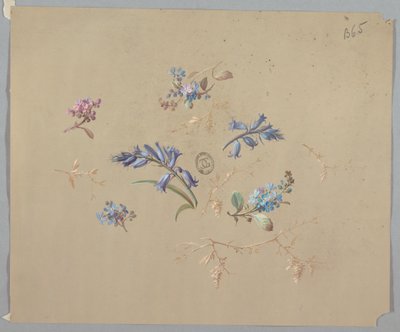 Designs for Wallpaper and Textiles: Flowers by Unknown artist