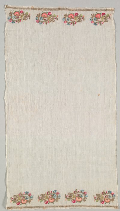 Embroidered Towel (Peshkir) by Unknown artist