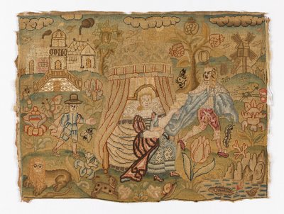 Embroidered Picture by Unknown artist