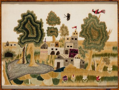 Embroidered Picture by Unknown artist