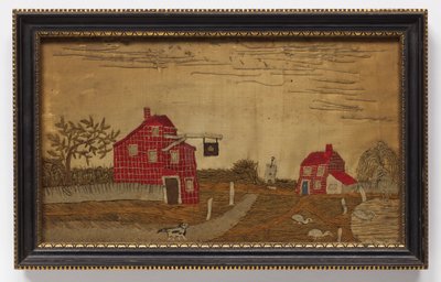 Embroidered Picture by Unknown artist