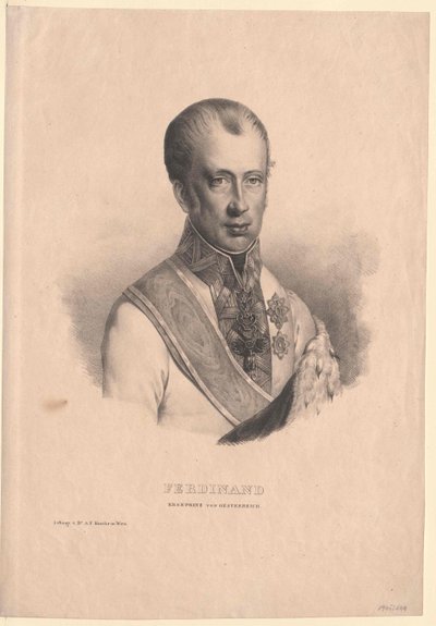Emperor of Austria Ferdinand I by Unknown artist
