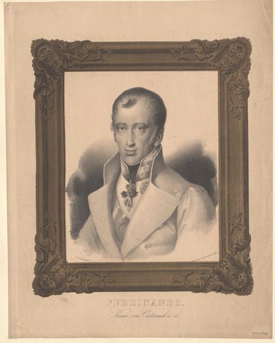 Emperor of Austria Ferdinand I (print) by Unknown artist