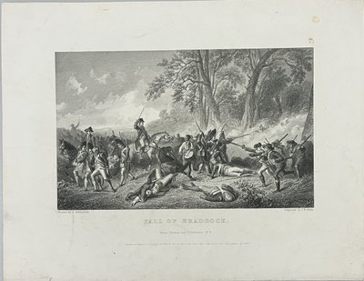 Fall of Braddock by Unknown artist