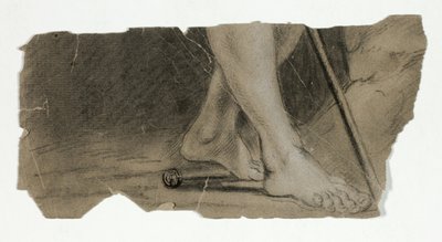 Feet of John the Baptist (fragment) by Unknown artist