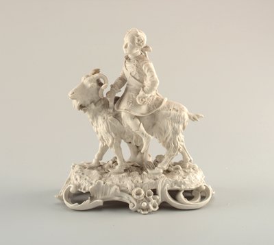 Figure of a Boy on a Ram by Unknown artist