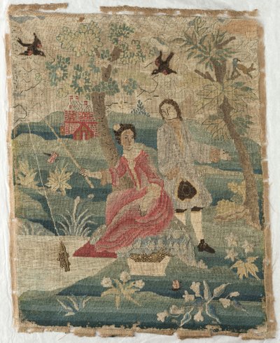 Fishing Lady by Unknown artist