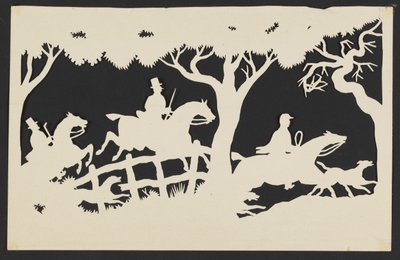 Fox Hunters in the Chase by Unknown artist