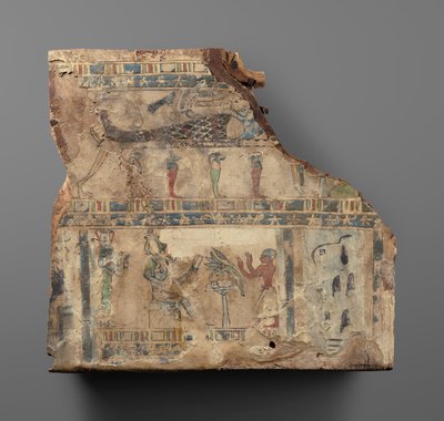 Fragment of a Coffin Lid by Unknown artist
