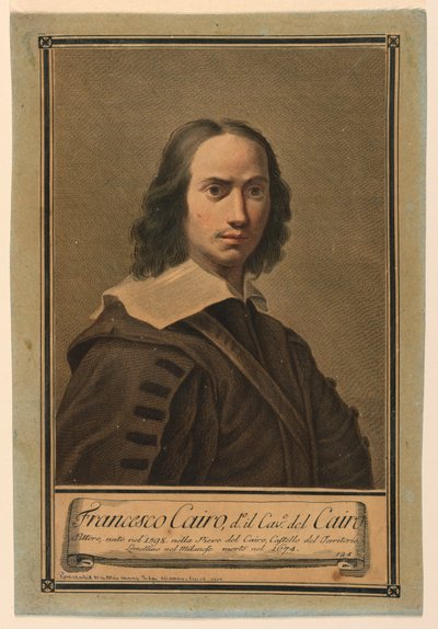 Francesco Cairo, do. il. Cav. del Cairo by Unknown artist