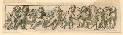Frieze with Playing Children by Unknown artist