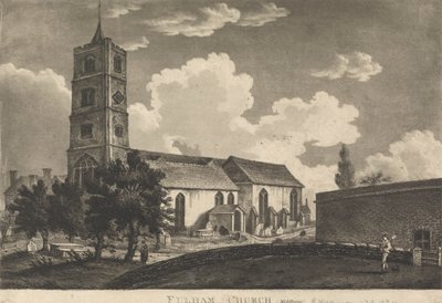 Fulham Church by Unknown artist