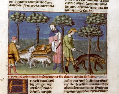 Gaston Phoebus, The Treatise of Hunting by Unknown artist