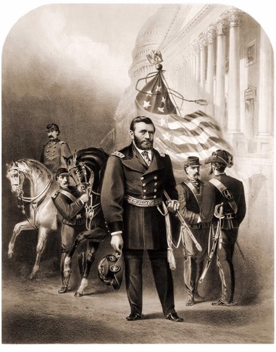 General Ulysses Grant (1822-1885), American statesman by Unknown artist