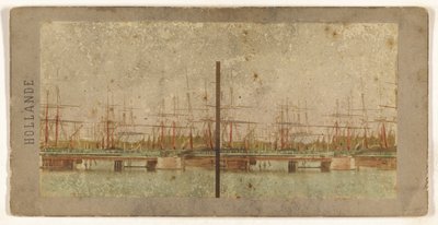 Grand Basin of Ships in Rotterdam by Unknown artist