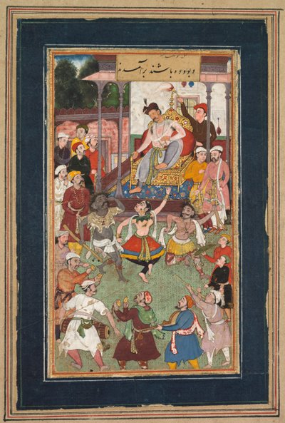 Grotesque Dancers Performing by Unknown artist