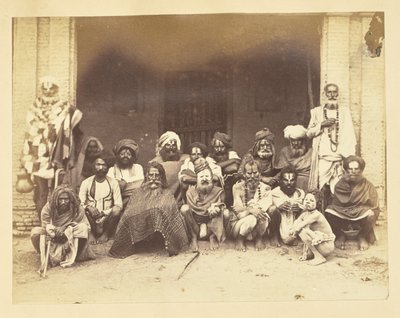 Group of Fakirs by Unknown artist