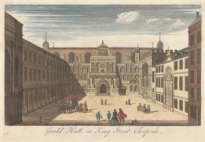 Guild Hall in King Street, Cheapside by Unknown artist