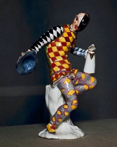 Harlequin Statue by Unknown artist