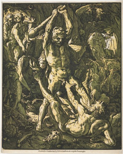 Hercules and Cacus by Unknown artist