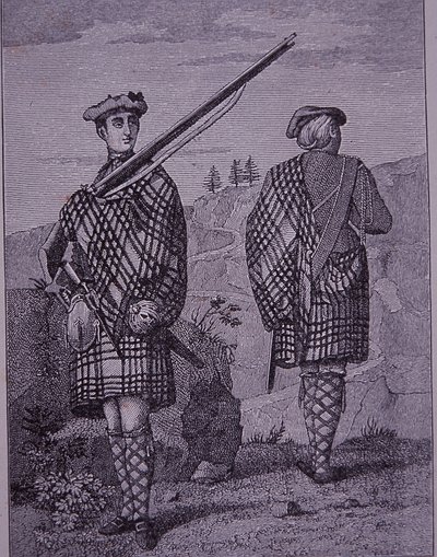 Highland soldiers later 18th century by Unknown artist