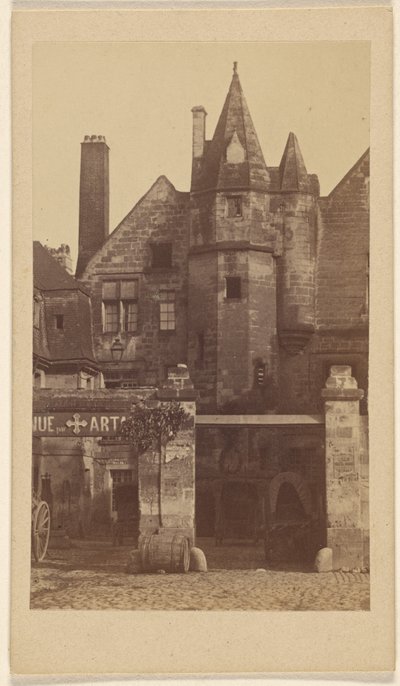 Hotel de la Croix Blanches, Tours by Unknown artist