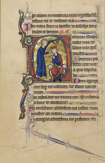 Initial D: The Anointing of David by Unknown artist