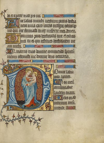 Initial D: The Virgin and Child by Unknown artist