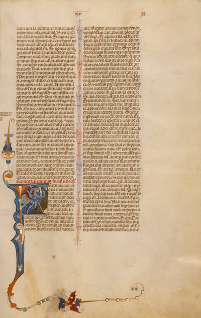 Initial F: Saul Dying by Unknown artist