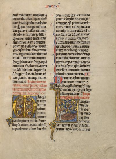Initial L: The Tree of Jesse by Unknown artist