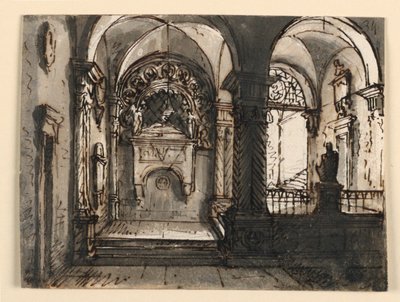 Interior of Ecclesiastical Building by Unknown artist